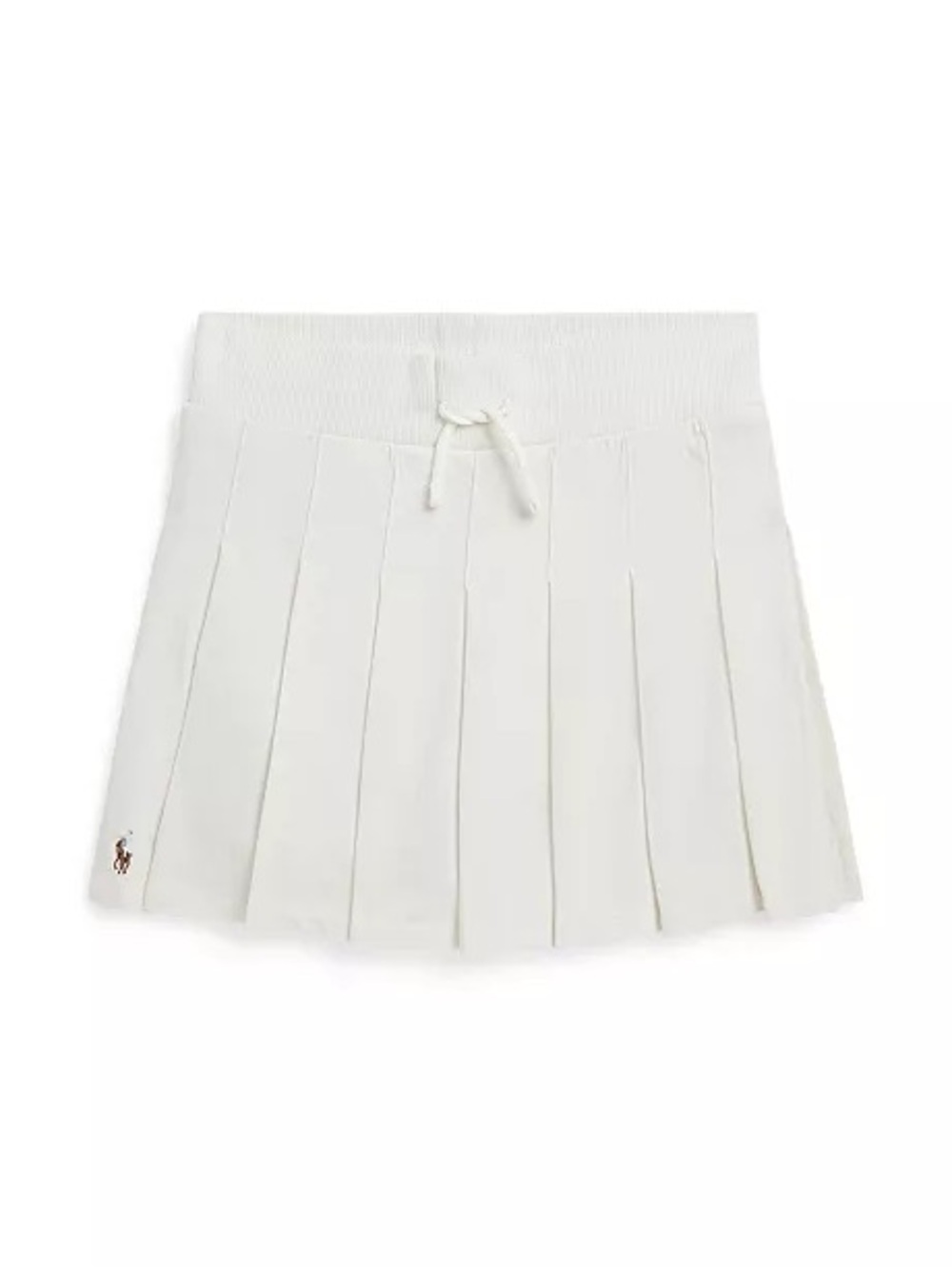NWT-RALPH LAUREN Polo Big Girls Pleated Jersey Skort Size L 12-14